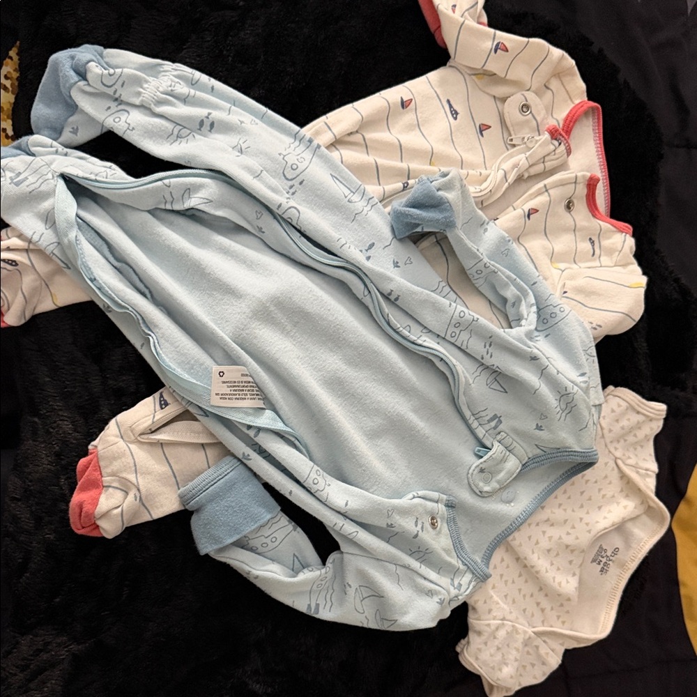Blue Baby One Piece bundle with another and tshirt